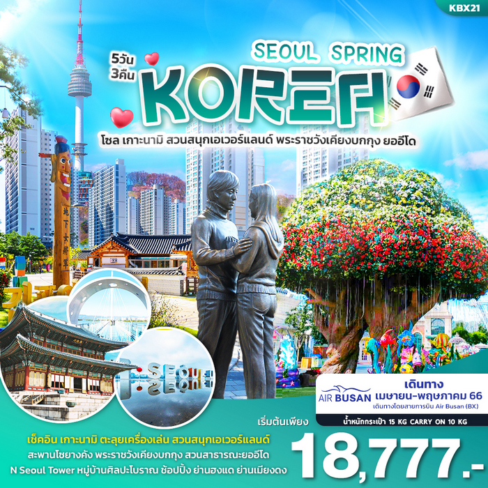 KOREA SEOUL SPRING 5วัน 3คืน