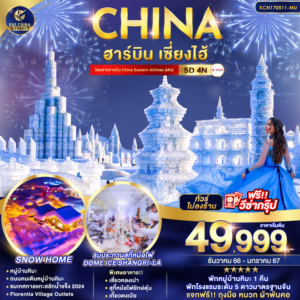 ทัวร์ฮาร์บิ้น CHINA ฮาร์บิน เซี่ยงไฮ้ 5วัน 4คืน